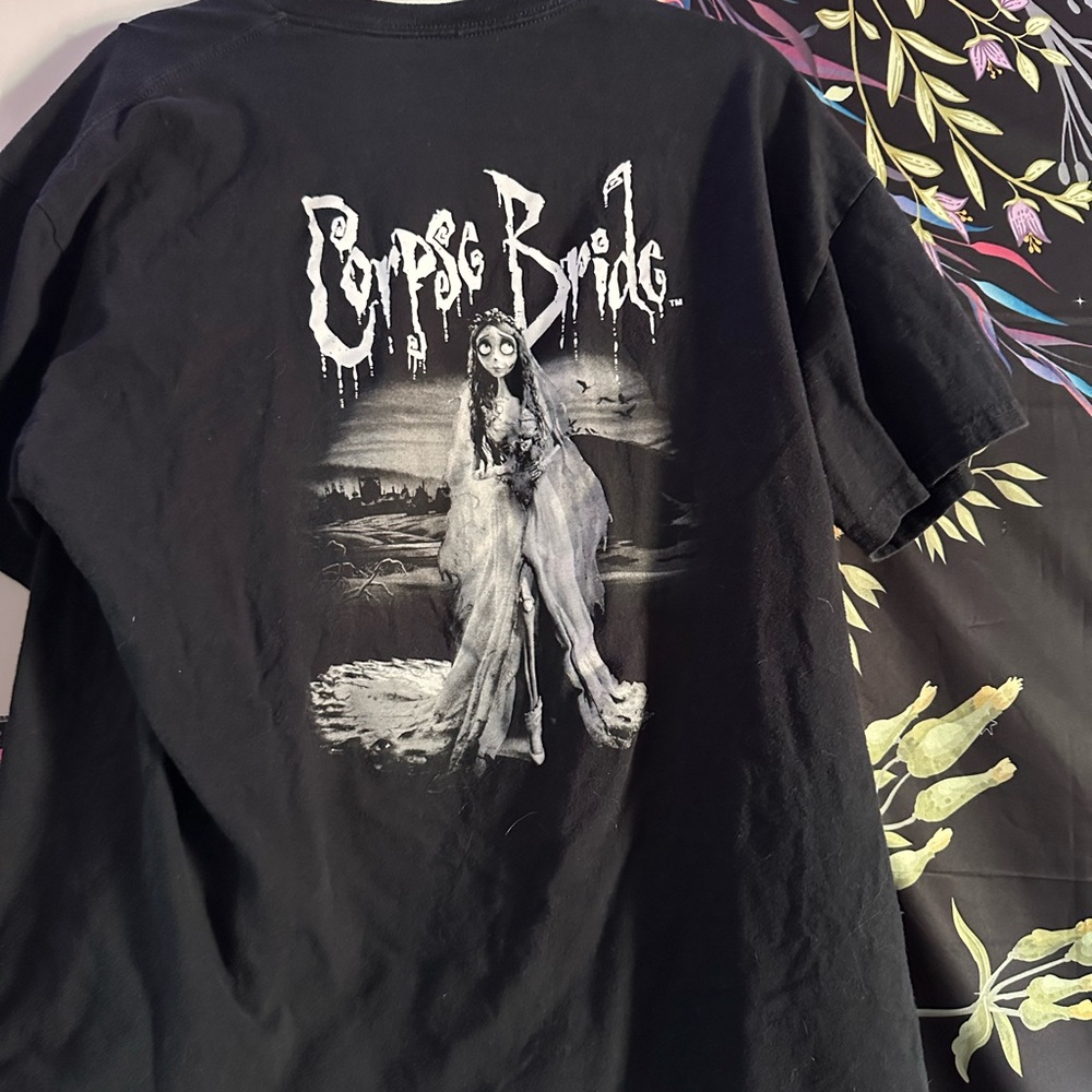 Corpse Bride Black Graphic T-Shirt